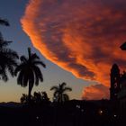 Fumée de soleil à Trinidad