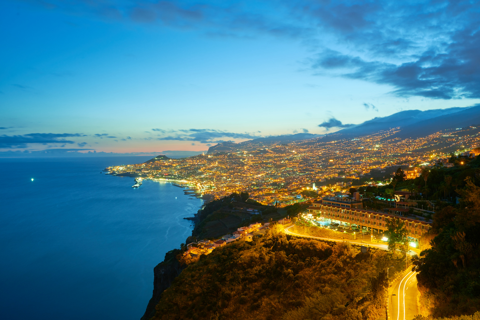 Funchal am Abend