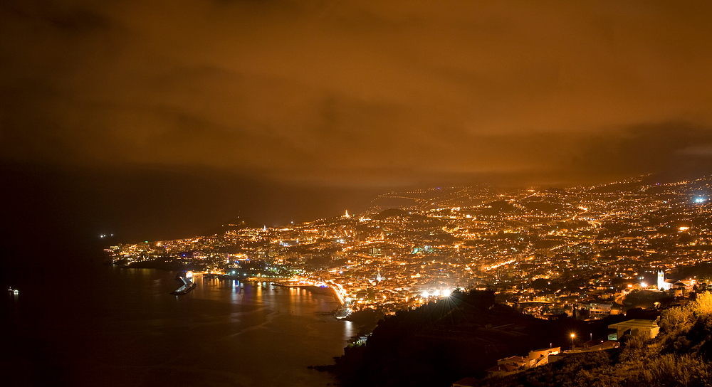 Funchal at night