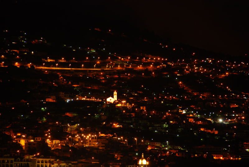 Funchal bei Nacht