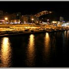 Funchal bei Nacht.