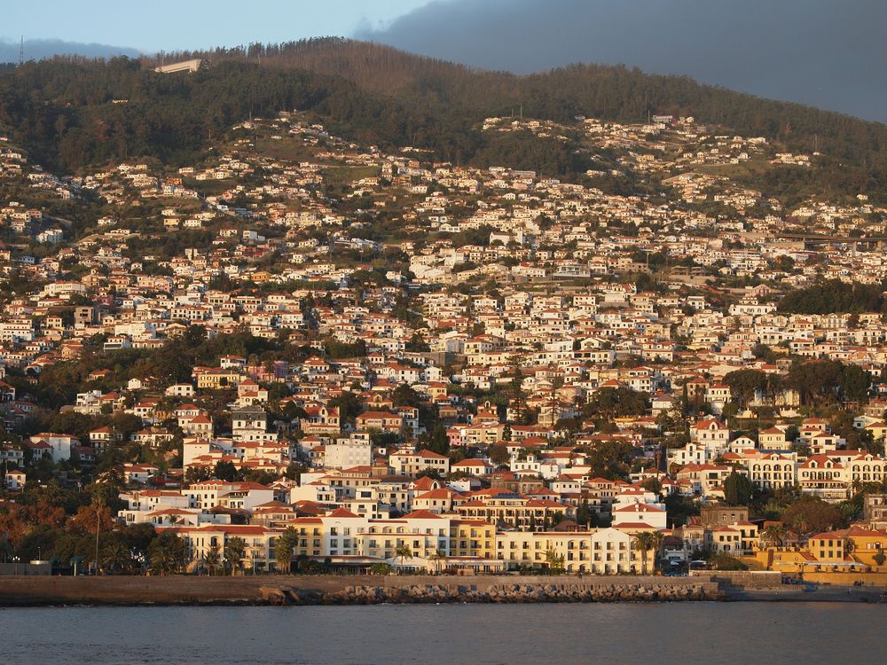 Funchal in der Abendsonne