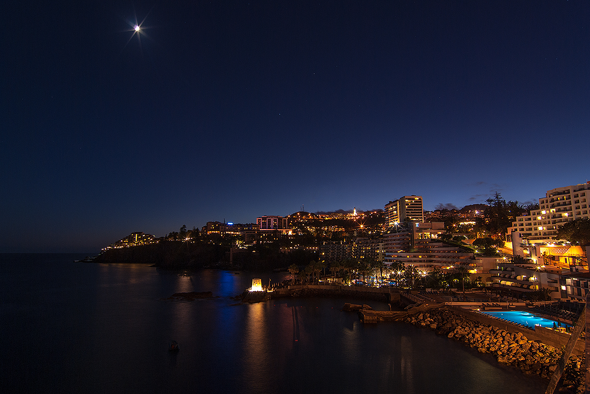 Funchal / Lido bei Nacht