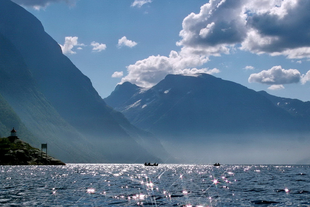 Funkelnder Fjord