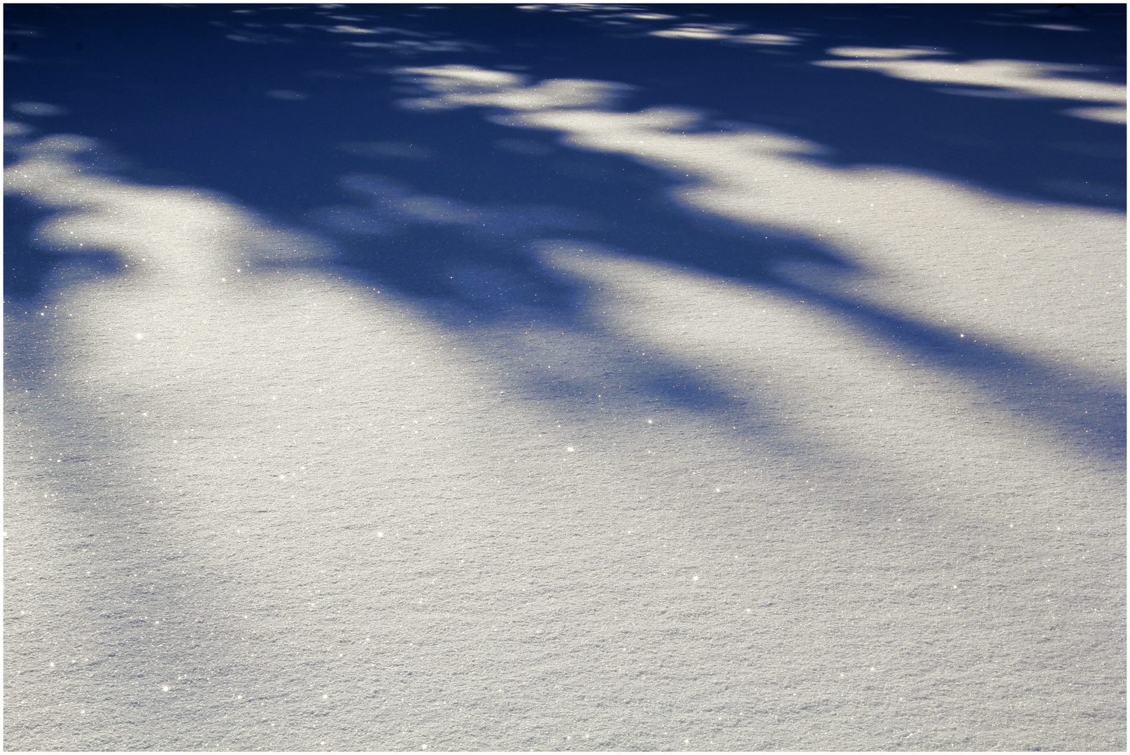 Funkelsteinchen im Schnee