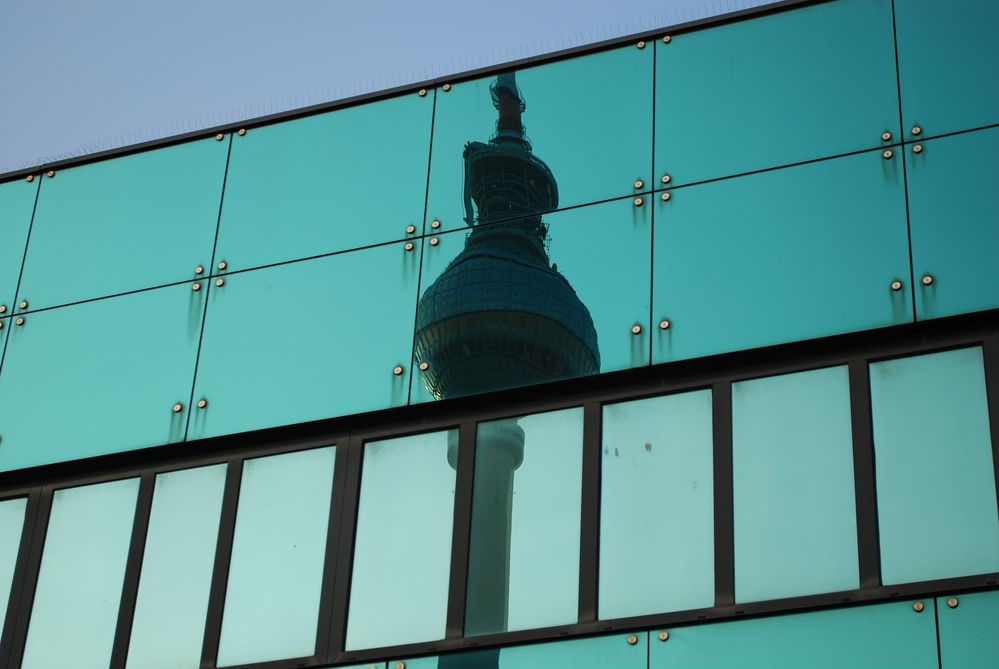 Funkturm am Alexanderplatz in Berlin