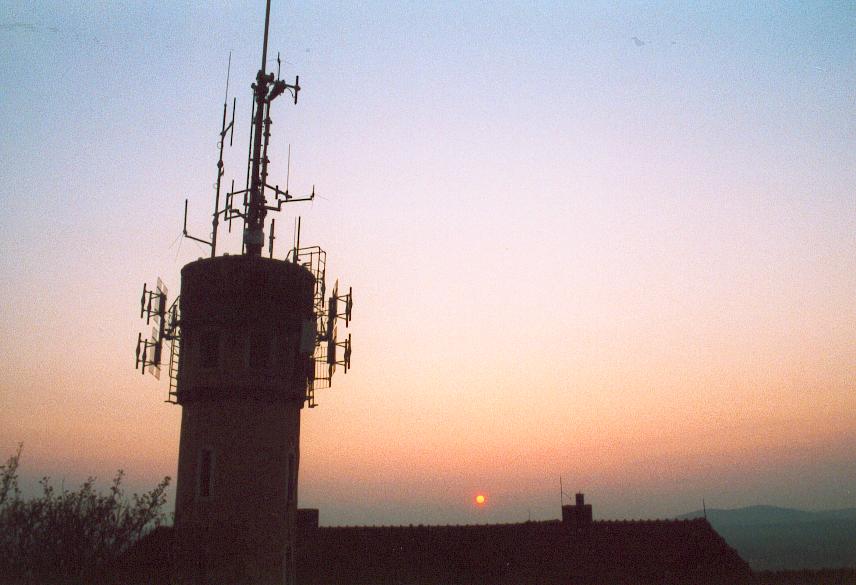 Funkturm auf der Landeskrone