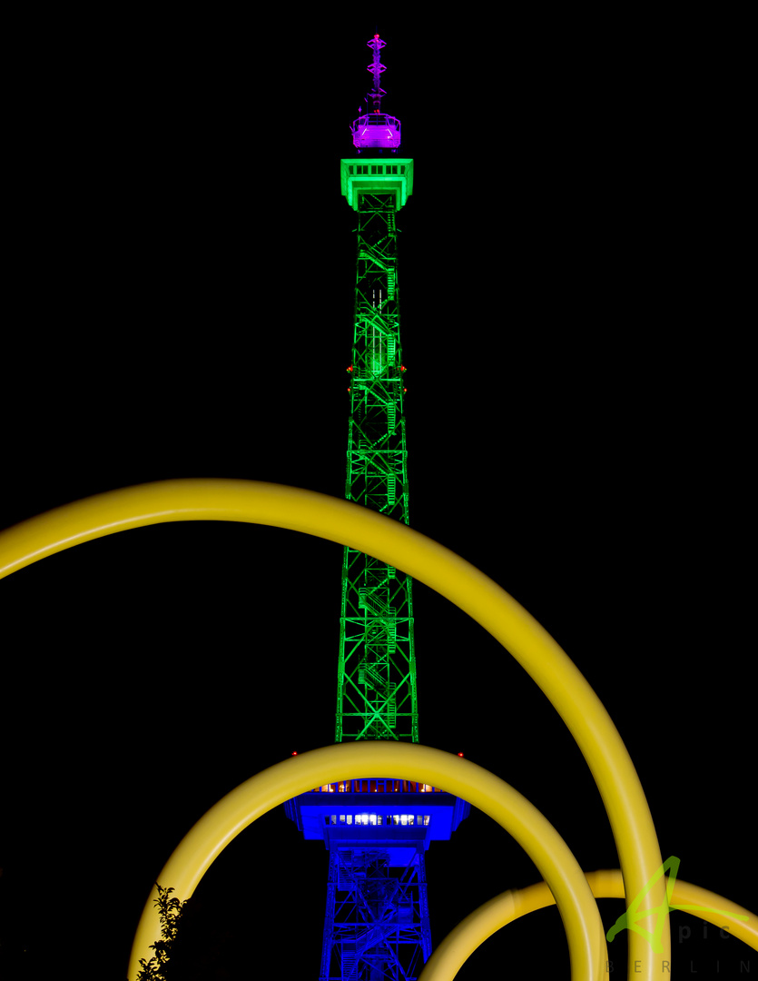 Funkturm Die gelbe Schlange