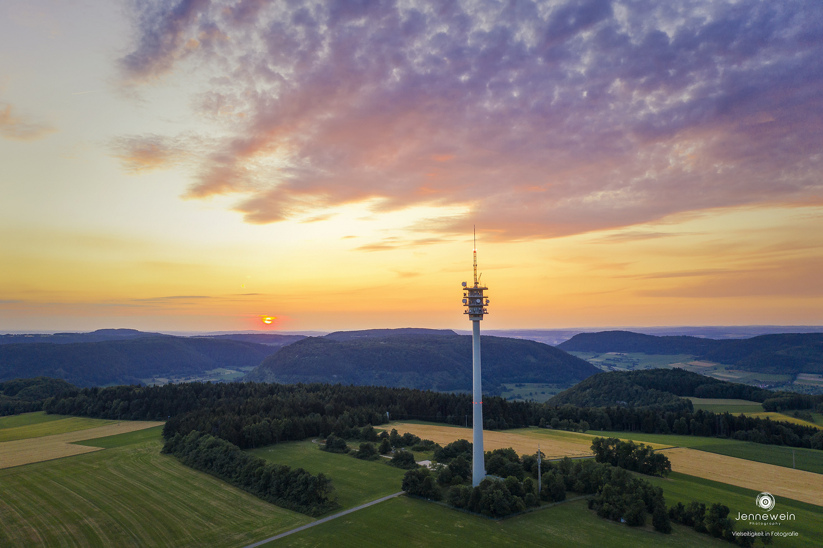 ~ Funkturm im Abendlicht ~