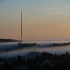 Funkturm im Nebel 2