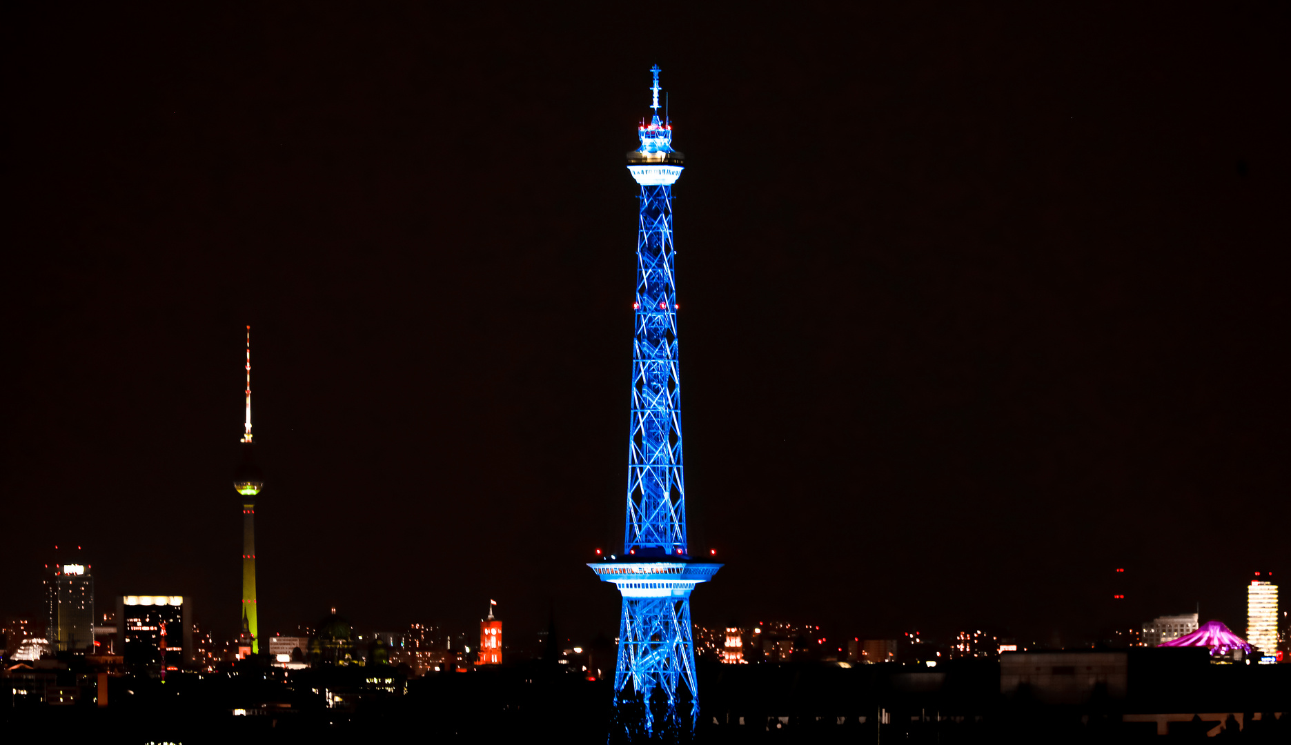 Funkturm und Fernsehturm