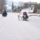 funny skating girls