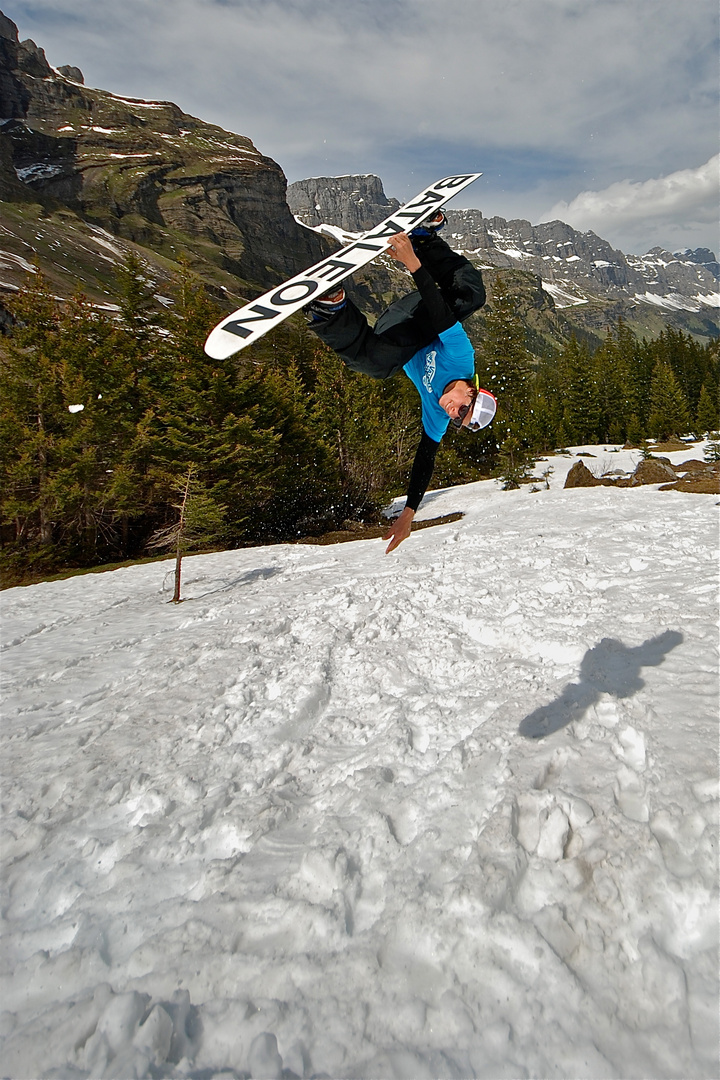 funny Springsession at Klausenpass, CH