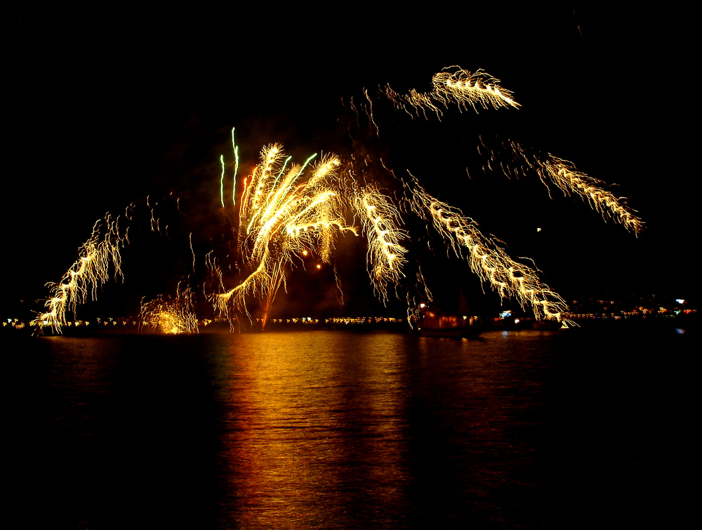 Fuochi artificiali a Gaeta