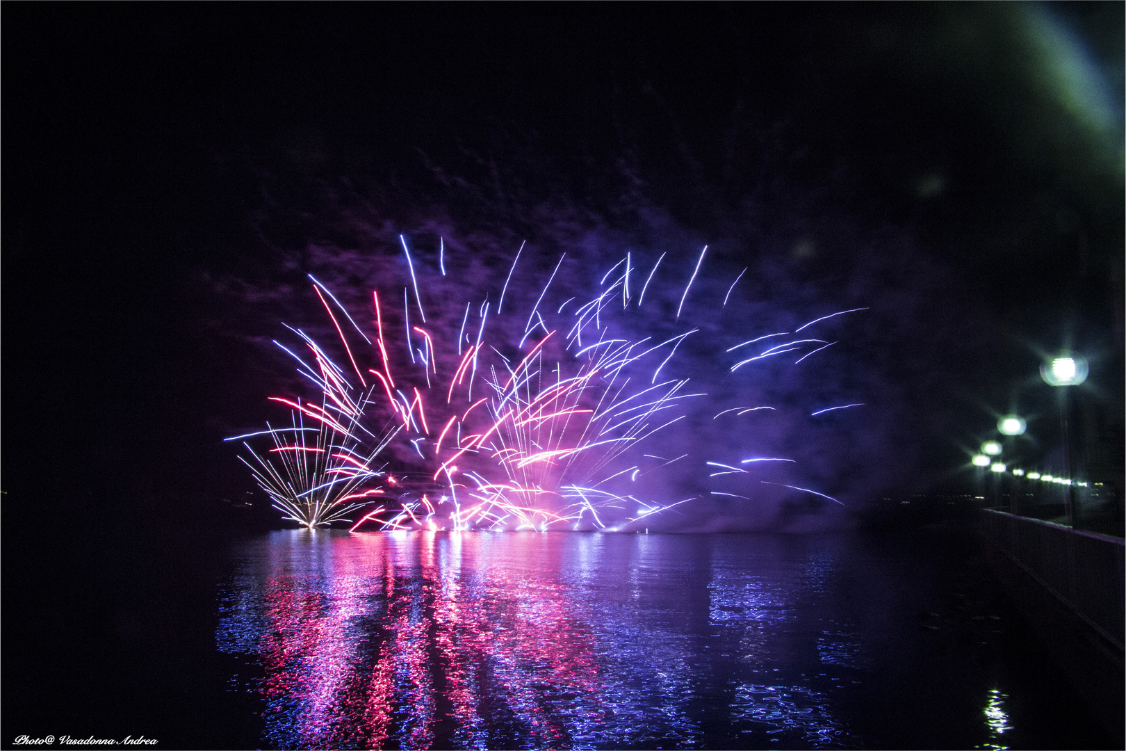 Fuochi d'artificio al Lago