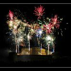 Fuochi d'artificio alla rocca di San Leo