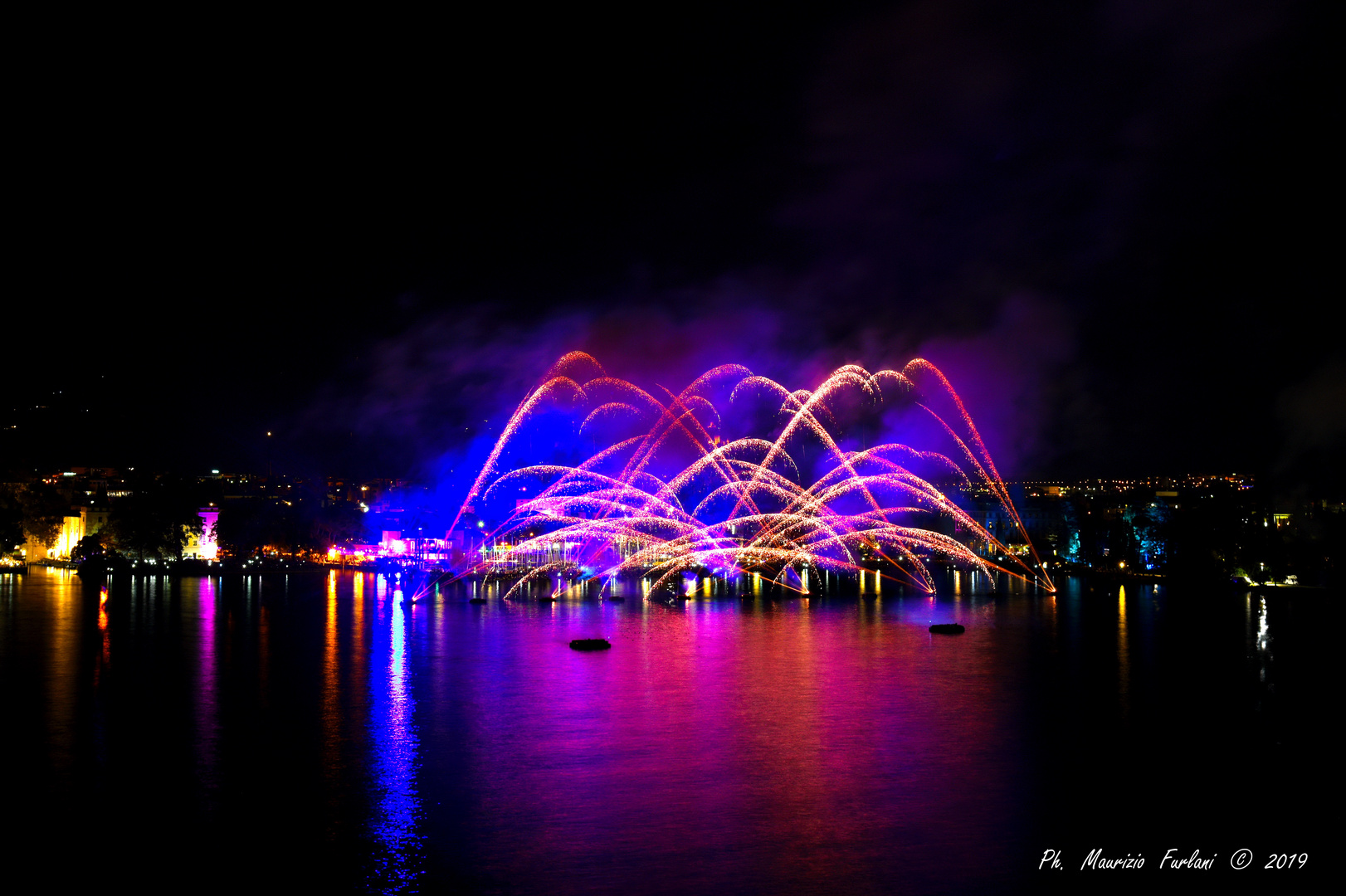 Fuochi d'Artificio Riva del Garda 2019