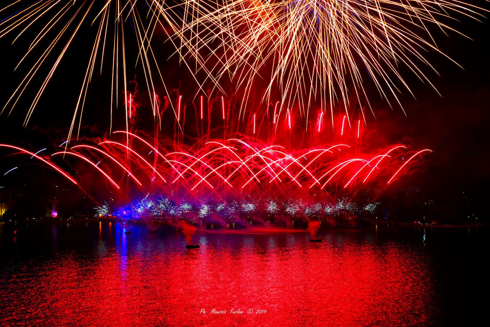 Fuochi d'Artificio Riva del Garda 2019