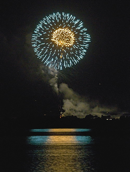 fuochi sul lago