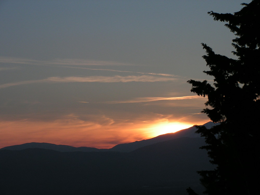 Fuoco nel cielo.