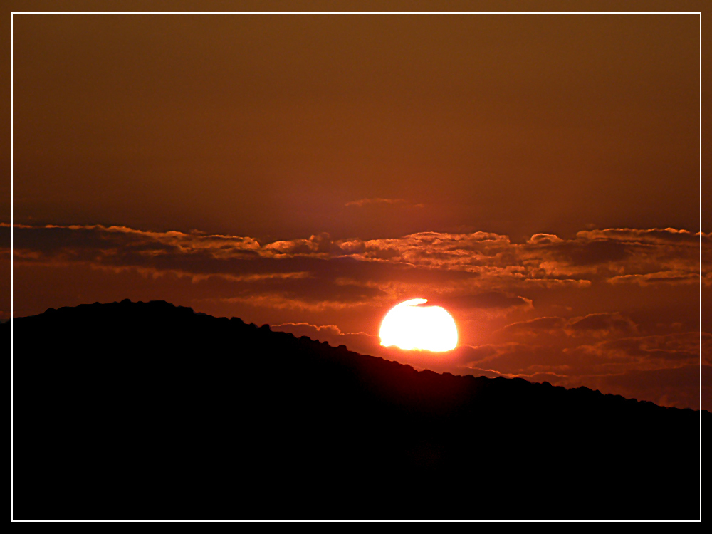 Fuoco sul monte...