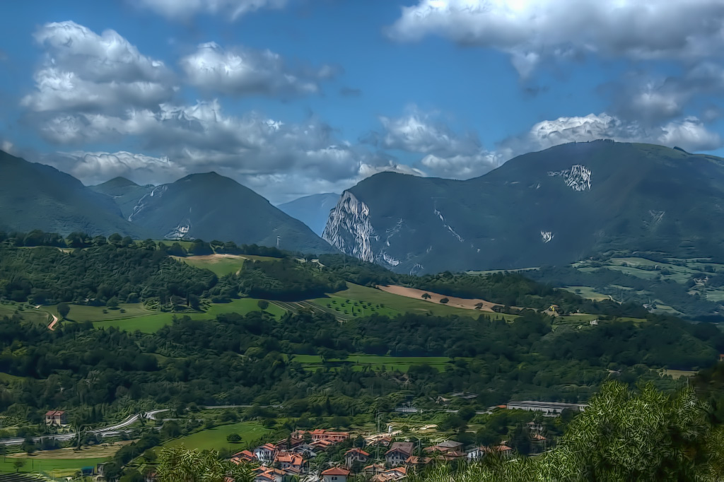 Furlo-Schlucht (Metauro Tal)