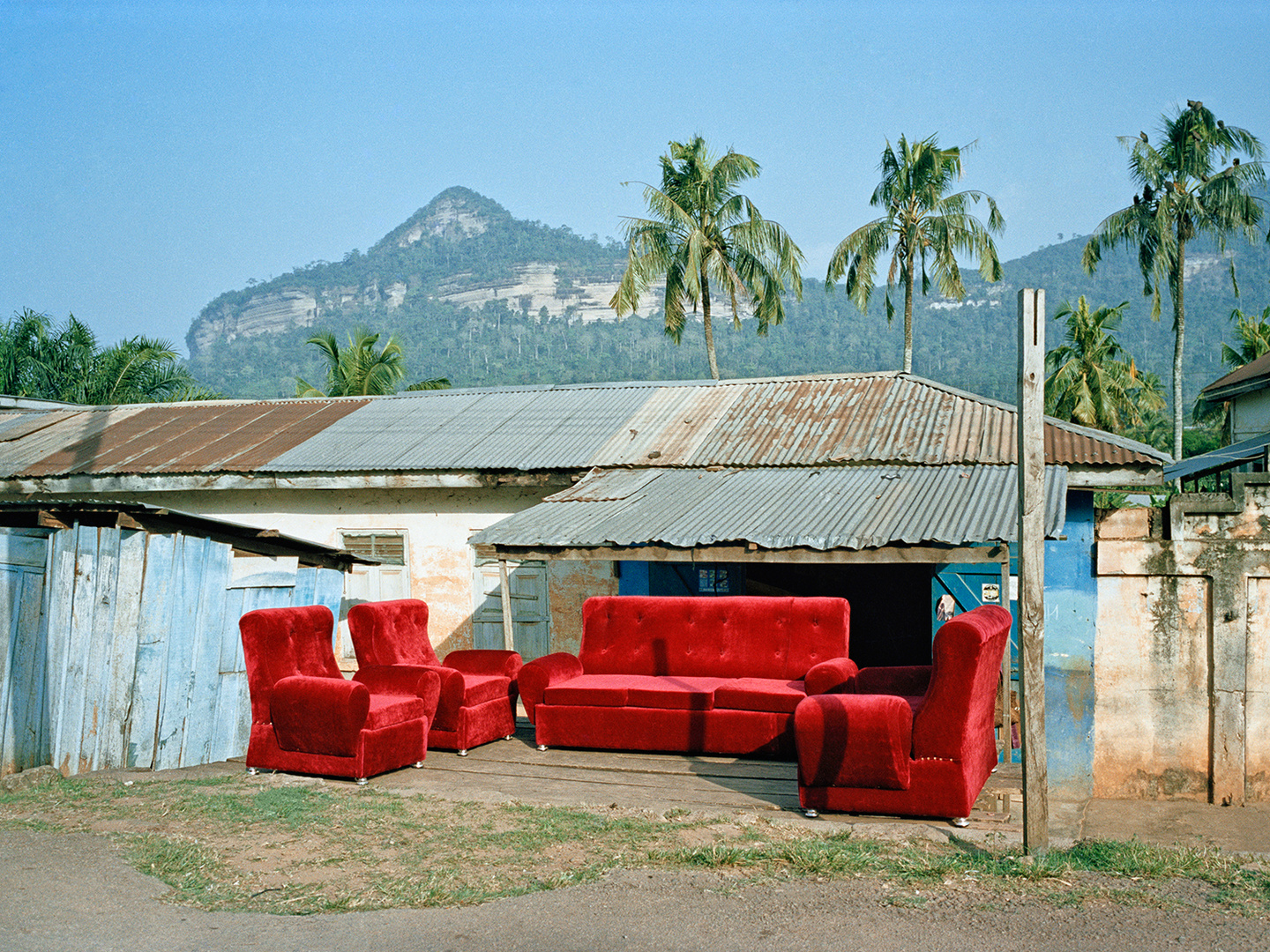 Furniture store, Ghana, 2008