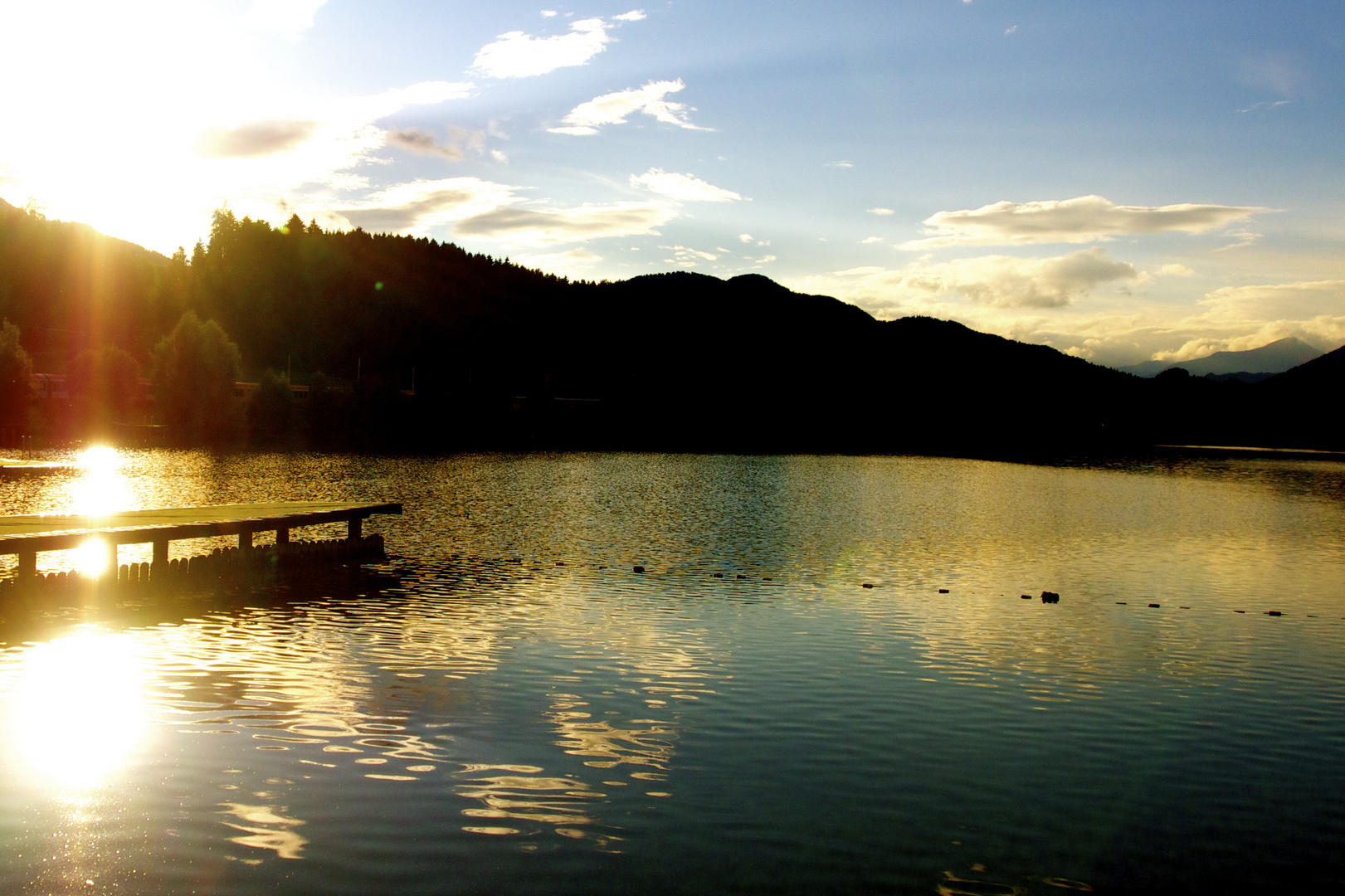 Furtner Teich Foto & Bild urlaub, sonnenuntergang, himmel Bilder auf