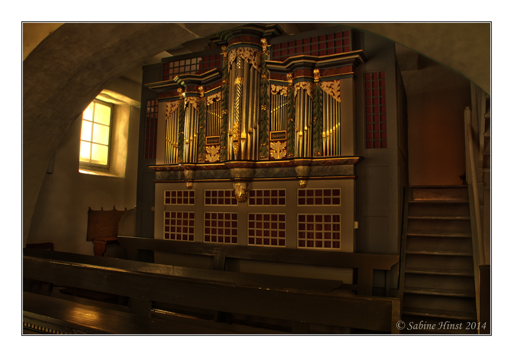 Furtwängler-Orgel in der Ev.-luth. Cosmas- und Damian-Kirche zu Rheden