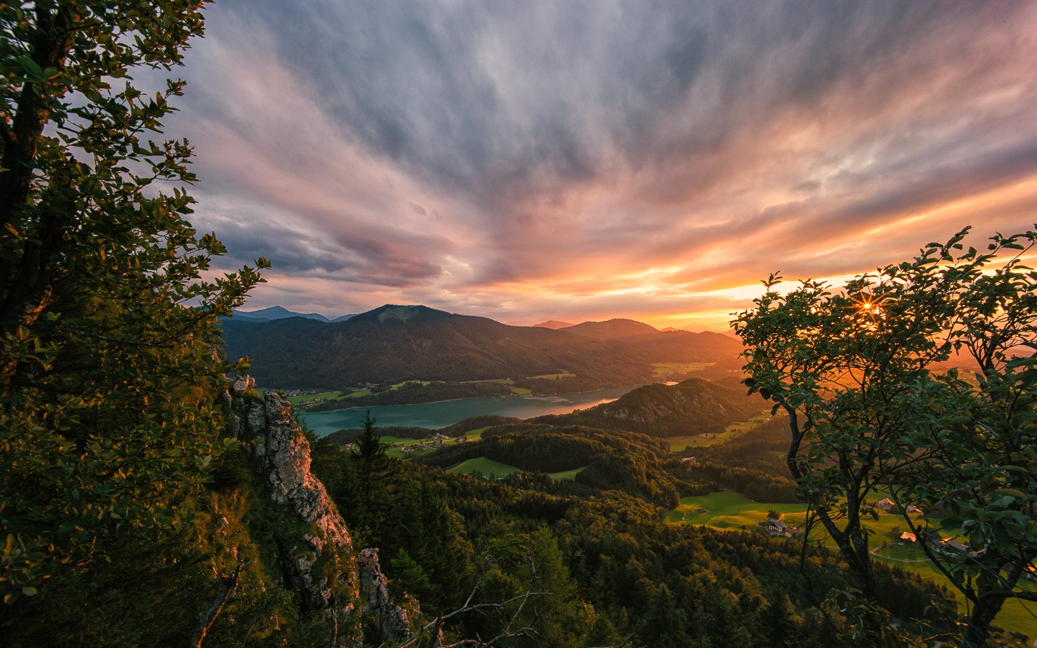 Fuschl am See Sunset