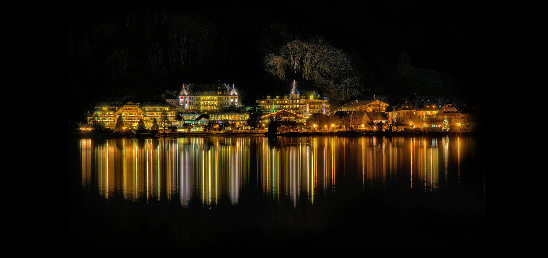 Fuschl bei Nacht