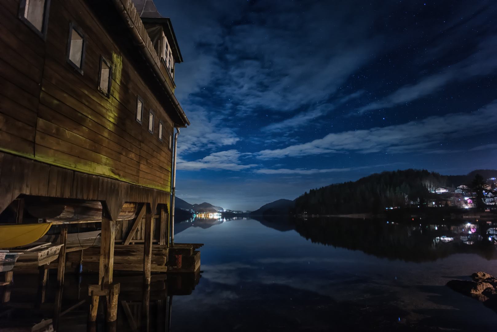 Fuschlsee at Night