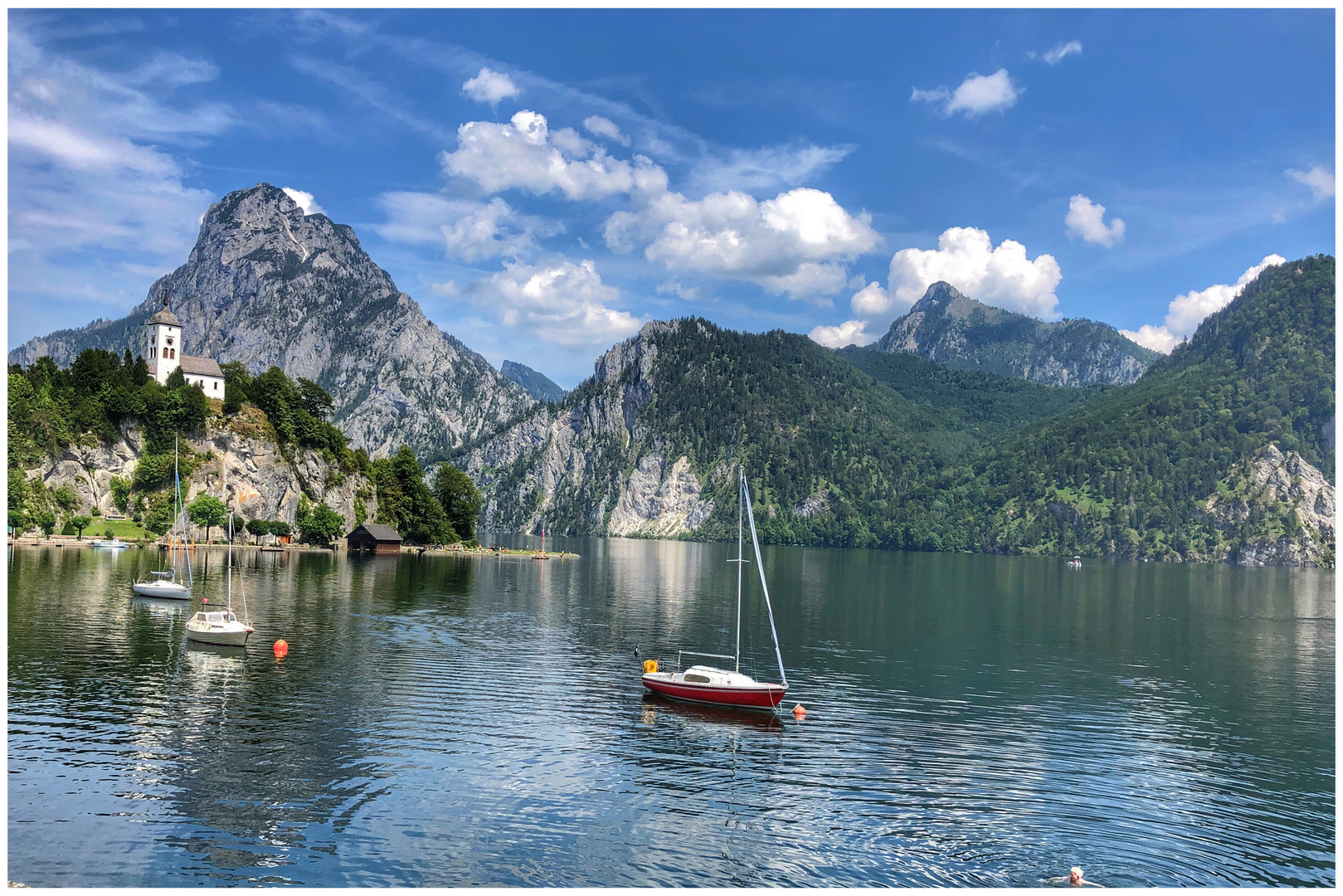 Fuschlsee im Salzkammergut 