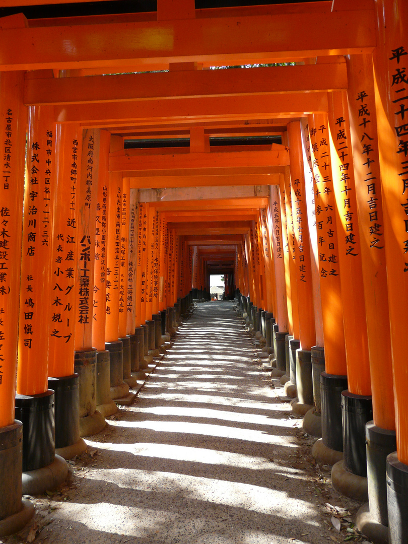 Fushimi-Inari Shrine in Kyoto