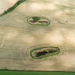 Fußabdruck auf dem Feld?