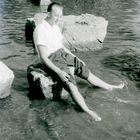 Fußbad um 1950
