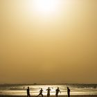 Fußball am Strand