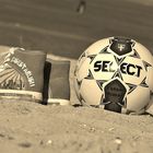 Fußball am Strand