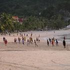 Fussball an der Patong Beach