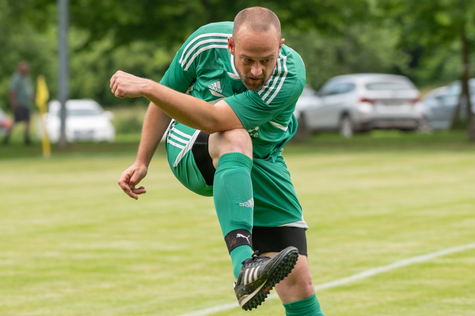 Fussball: Athletisch und Dynamisch.