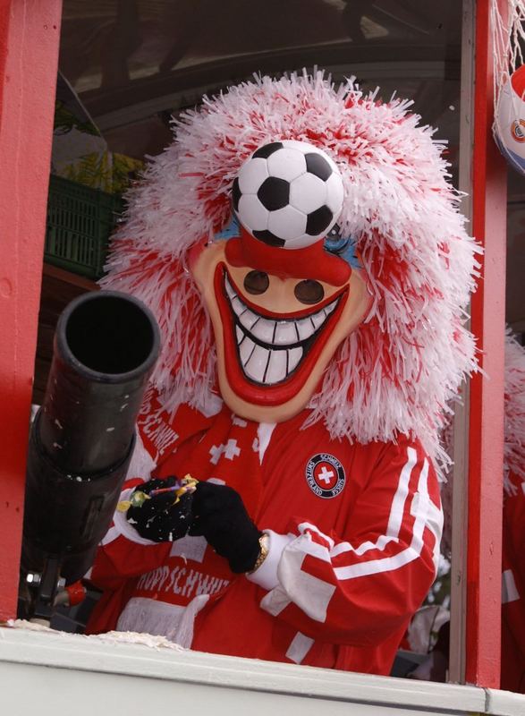 Fussball auch an der Basler Fasnacht