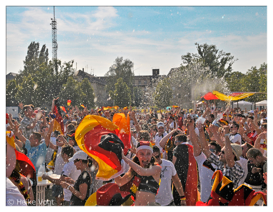 Fußball-Begeisterung...