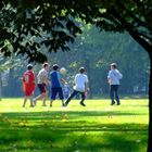 Fußball im Park