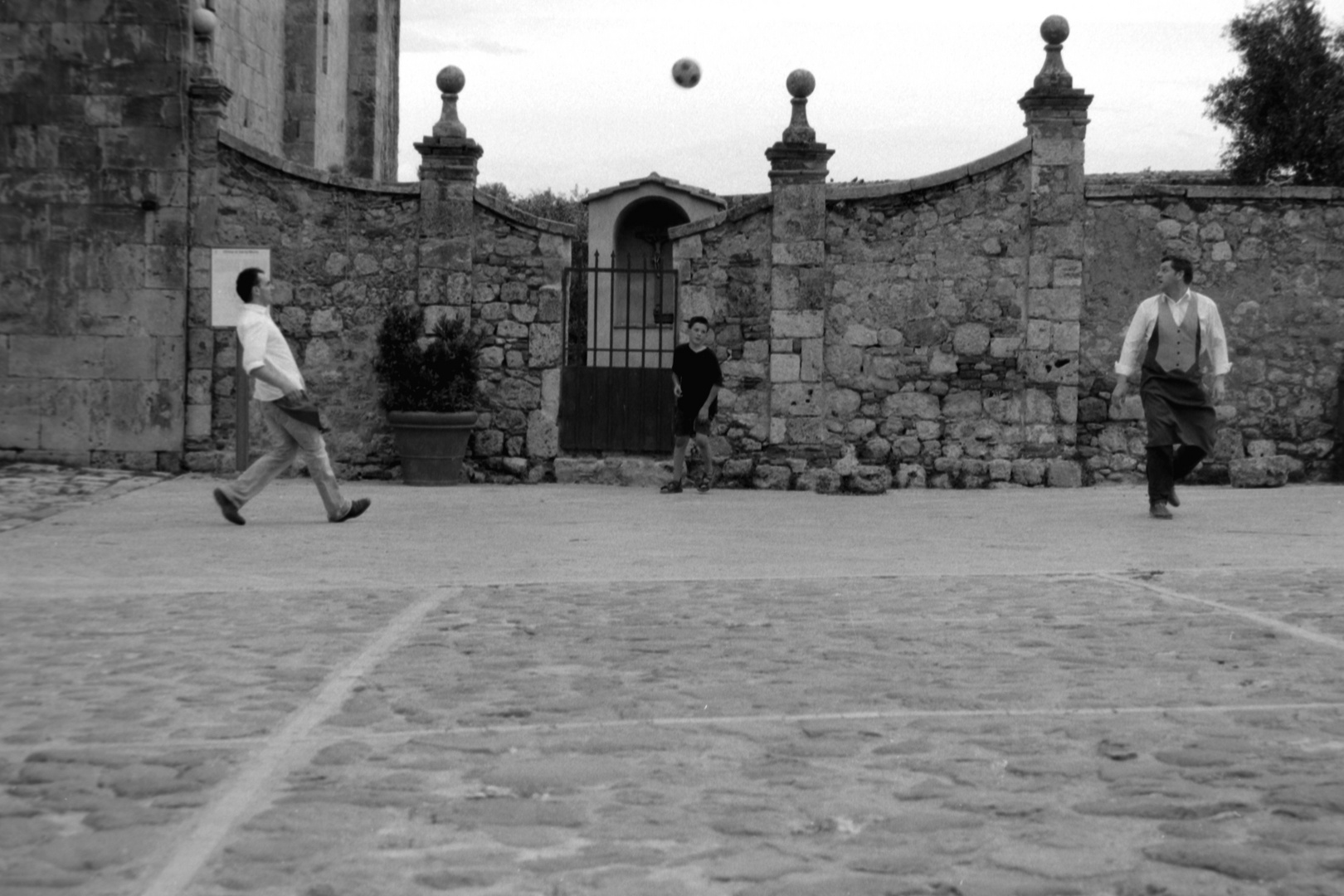 Fußball in der Mittagshitze