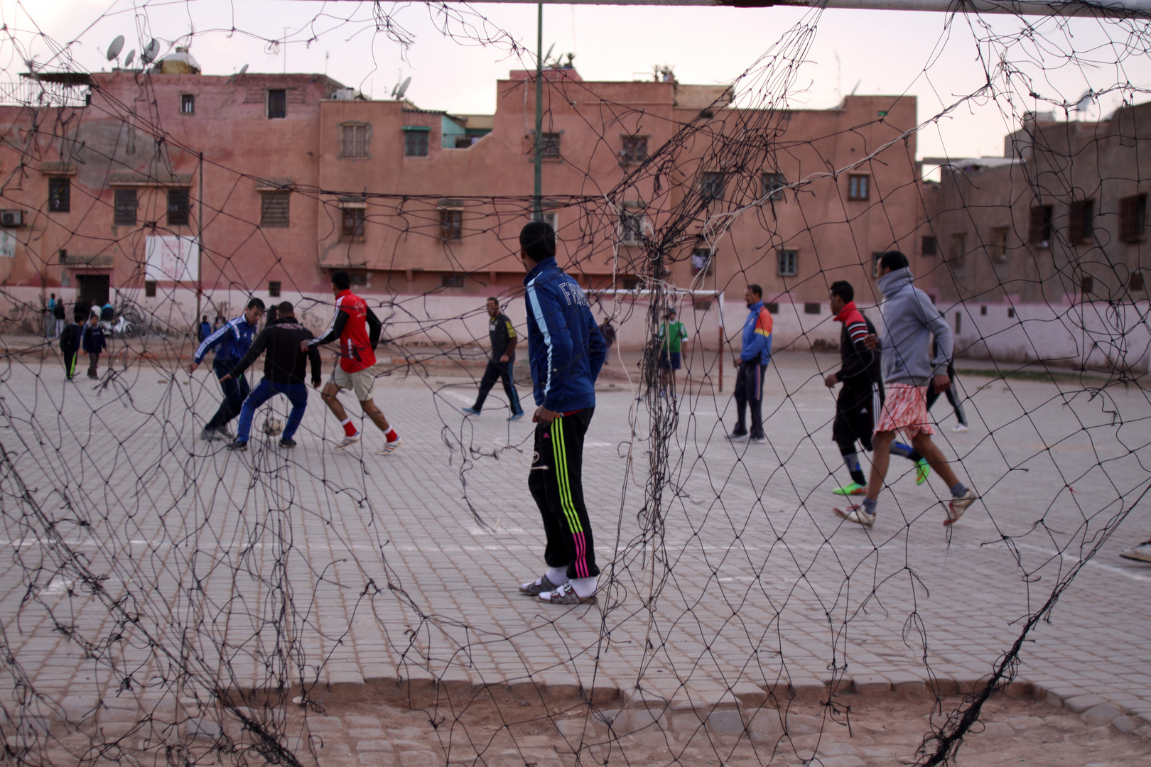 Fußball in Marrakech