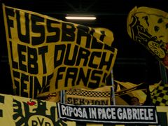 Fußball lebt durch seine Fans - RIP Gabriele