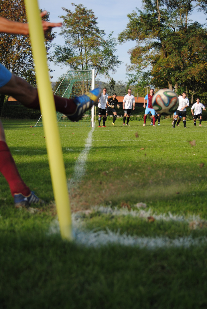 Fussball spielen