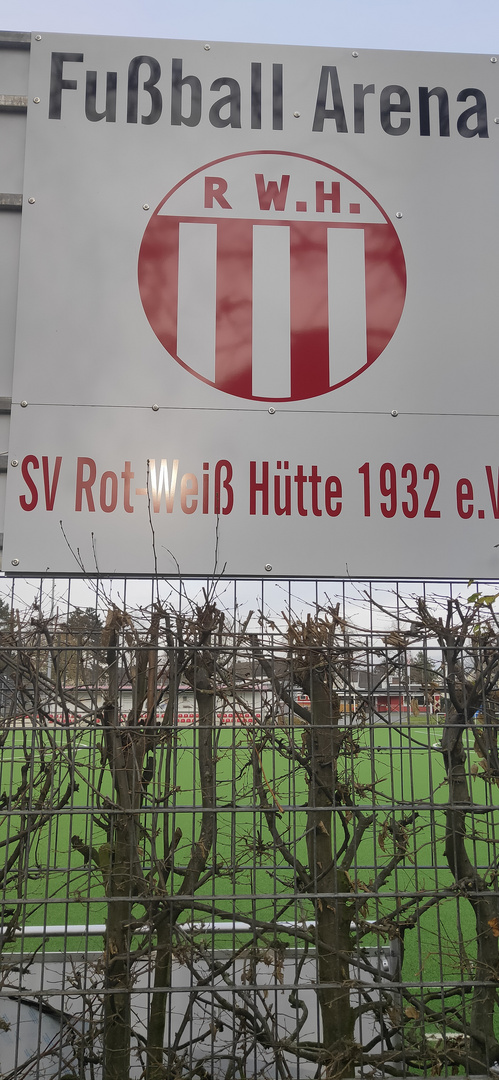 Fussball-Winterpause  auch in Troisdorf bei Rot-Weiß Hütte