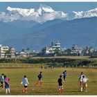 Fußball zu Füssen des Himalaya 