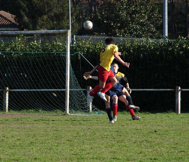 Fussballaction in Frankreich